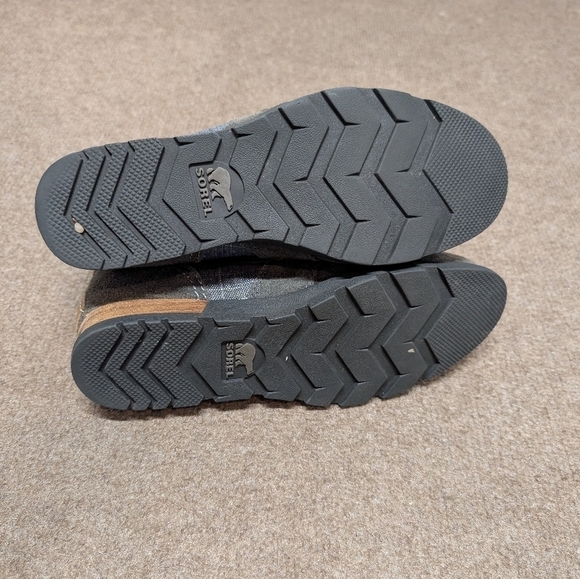 SOREL (Size 6) Major Carly Ankle Boots Suede Lace Up Zipper - Picture 5 of 8